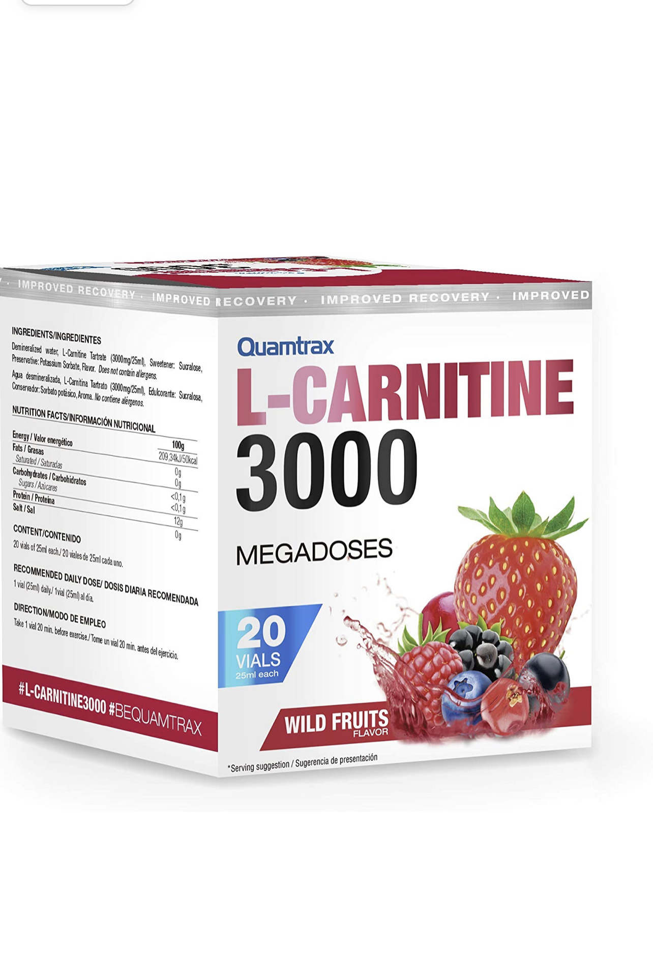 L CARNETINE - 3000 QUAMTRAX 